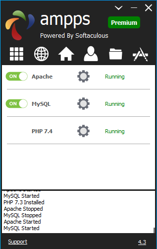 Ampps-Panel